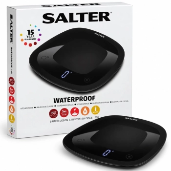 Powystawowa waga kuchenna Salter 1062 BKDR Waterproof 5 kg z opakowaniem